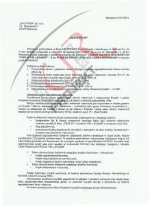 PROJEKT BUDOWLANY FARMY SIŁOWNI WIATROWYCH „SZELF”  TYPU "ENERCON E-82/BF/107/23/01 2,0MW"